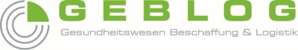 Logo GEBLOG - Gesundheitswesen Beschaffung & Logistik